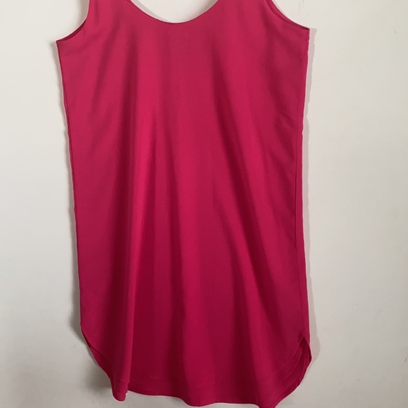 LILA ROSE Fushia spaghetti slip dress size 4, NWOT - Picture 8 of 13